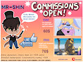 COMISSIONS 2022 OPEN