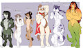 *ADOPTABLES*__Punny guys by Fuf