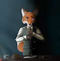 The guardian fox of the stories