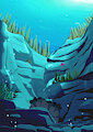 CC Background 23C Canyon Underwater no fish