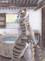 KFP: Tigress takes a bath again - or: "Wanna join me?"