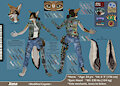 Xena Ref Sheet - SFW - With Jacket