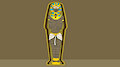 Queen Athena Mummified Animated wth Sound