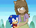 Sonic X Redraw - Lilly and Young Sonic