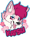 [COMM] Headshot badge for Katsu by henryjdoe