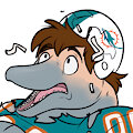 NFL Mascot TF 8/28: T.D. the Dolphin by PheagleAdler