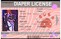 Diaper License by jmac32here