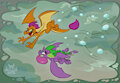 Tipsy flying dragons!