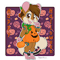 Halloween Sticker (by Malachyte)