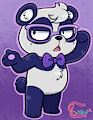 Smart-Mouthed Panda by Bowsaremyfriends