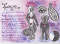 Twillight Character Sheet clean commission by Xiara