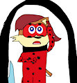 Sally As Ladybug:  After The First Spots On