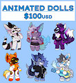 ANIMATED PAGE DOLLS by Weesmeet