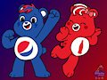 Pepsi Bear and Coke Bear, the duo