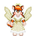 Simple Christmas Angel Edna Sprite by RetroPixelLizard