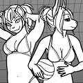 Volleyball (Sketch) by sugaspice