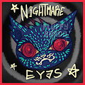 mae nightmare eyes sticker