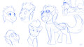 Soarin Sketch Page~ by Hyde3291