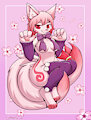 A kitsune! by CoffeeFly