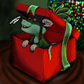 Christmas rat