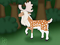 Deer in the Forest by DmitryGunnulf