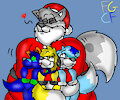 Festive Hugs alround