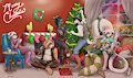 @Sarawolf Christmas color shadeds smol by tkdchamp02