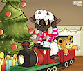 Christmas Train Ride -By SmolSkeenie-