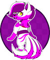 Mangled The RougaWolf X Luna Icon [BlackLight-Fox]