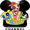 Disney Channel logo 1997 (The Powerpuff Girls)