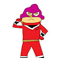 Espio Cosplays Ninja Red