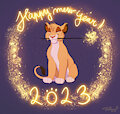 Happy mew year 2023 by Tayarinne