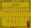 Unitology alphabet