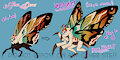 My Mothra design- updated by ArchAngelDraws