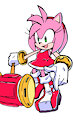Sonic Adventure Amy Rose pose by randomguy999