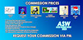 New Commission Prices 2023