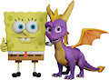 Spongebob and Spyro