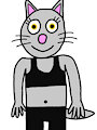 Alexa The Cat in Fitness Outfit 2023 by MaxandRubyFan