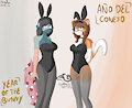 Year of the Bunny suits by TleatlnoxBsides