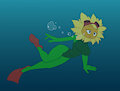 Swim like a flower by darkbunny666