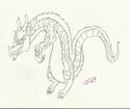 Cheshire Drago Line art by CheshireDrago
