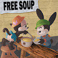 Soup Kitchen Kitty by mousetache