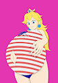 Peach's Balloon Belly Over-inflation