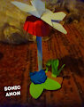 Mini Paper Mushroom by SonicAnon