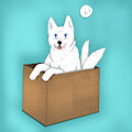 Wolf in a box! by slimyembryo