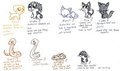The Neverending Doodles - Chibi Pets
