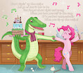 Crocodile Singer and Pony Baker