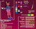 Darcey Quillstar Reference Sheet by BF3019