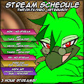 Stream Schedule