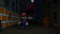Mario in the night alley